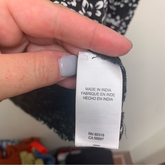 Lucky Brand Floral Embroidered Boho Blouse - Picture 8 of 12